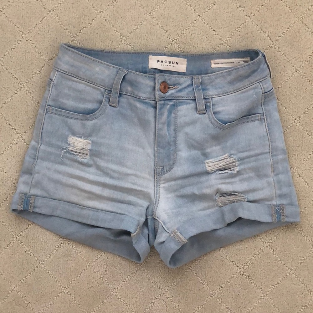 PACSUN SIZE 24 denim shorts